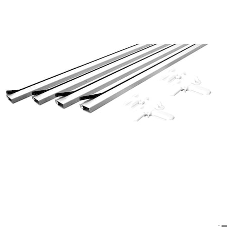 Prime-Line Screen Kit, 7/16 in. x 3/4 in., 48 in. x 48 in., White (1 Kit) PL 7837